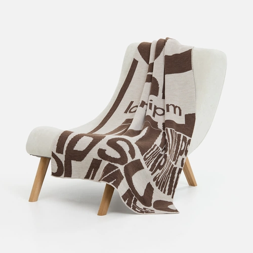 Плед на заказ Tricksy Fint Grand Max, 2 цвета, S, акрил Плед на заказ Tricksy Fint Grand Max, 2 цвета, S, акрил