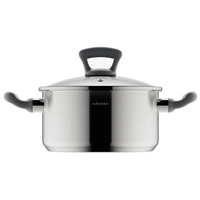 Кастрюля со стеклянной крышкой Vikki