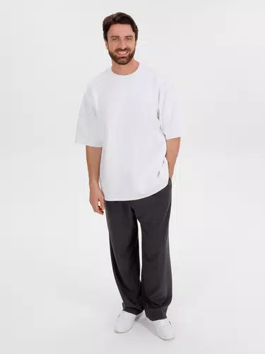 Джемпер с коротким рукавом Siluetti Volumica, молочно-белый Джемпер с коротким рукавом Siluetti Volumica, молочно-белый