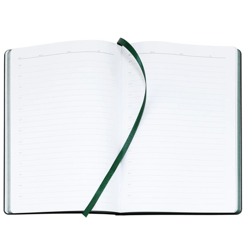 Ежедневник Bookmark, недатированный, черный с зеленым Ежедневник Bookmark, недатированный, черный с зеленым