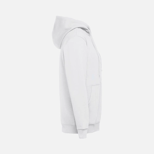 Толстовка мужская на молнии с капюшоном Amsterdam, белая Толстовка мужская на молнии с капюшоном Amsterdam, белая