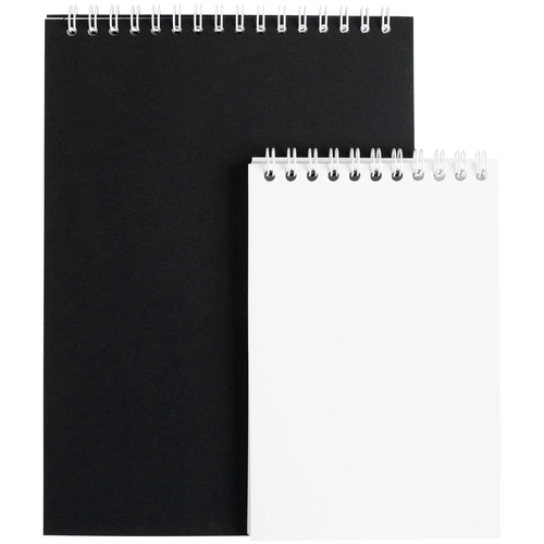 Блокнот Dali в клетку, черный Блокнот Dali в клетку, черный