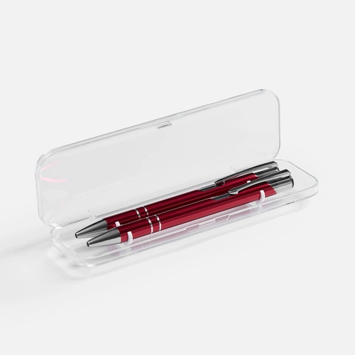 Набор из 2 ручек Keskus, красный Набор из 2 ручек Keskus, красный