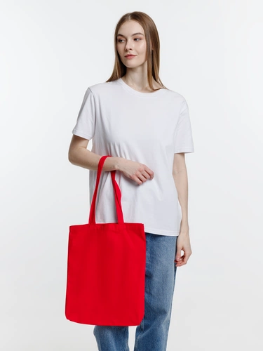 Холщовая сумка Strong 210, красная Холщовая сумка Strong 210, красная