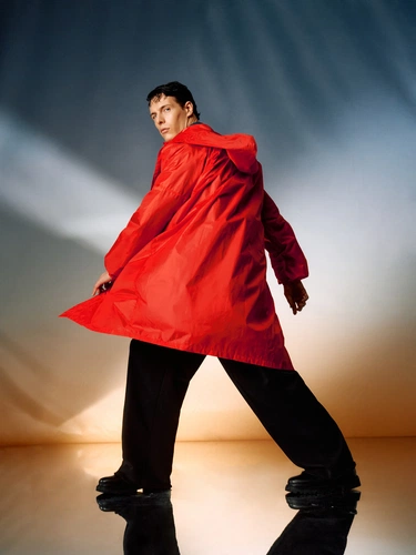 Дождевик унисекс Rainman, красный Дождевик унисекс Rainman, красный