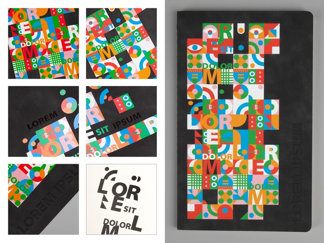 Комплект блокнотов Luba с нанесением