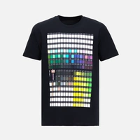 Футболка T-bolka 160 с DTG-печатью Kornit Color Сhart 2, темно-синяя, размер L