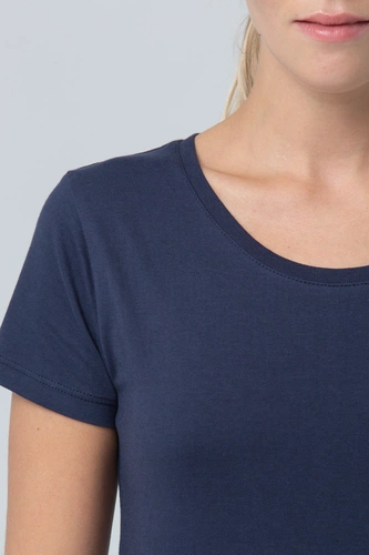Футболка женская Martin Women, темно-синяя Футболка женская Martin Women, темно-синяя