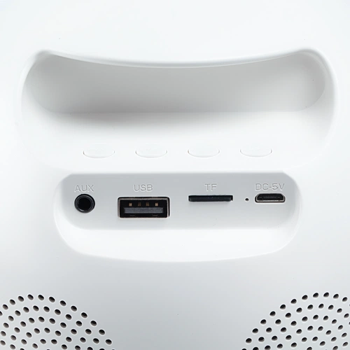 Лампа-колонка со световым будильником dreamTime, ver.2, белая Лампа-колонка со световым будильником dreamTime, ver.2, белая