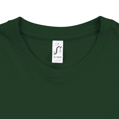Футболка унисекс Regent 150, темно-зеленая Футболка унисекс Regent 150, темно-зеленая