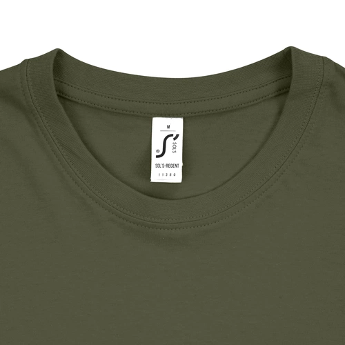 Футболка унисекс Regent 150, темный хаки Футболка унисекс Regent 150, темный хаки