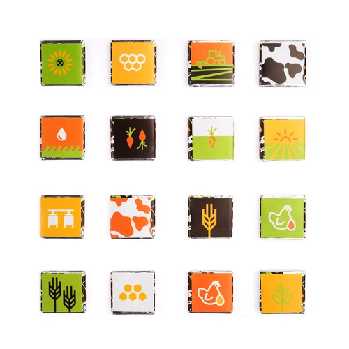 Набор с горьким шоколадом Industry, сельское хозяйство Набор с горьким шоколадом Industry, сельское хозяйство