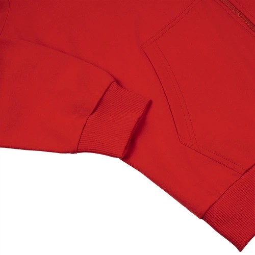 Толстовка на молнии с капюшоном Siverga 2.0, красная Толстовка на молнии с капюшоном Siverga 2.0, красная