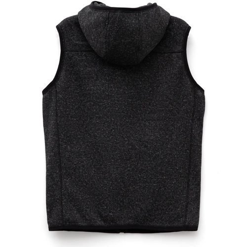 Жилет с капюшоном унисекс Gotland, черный Жилет с капюшоном унисекс Gotland, черный