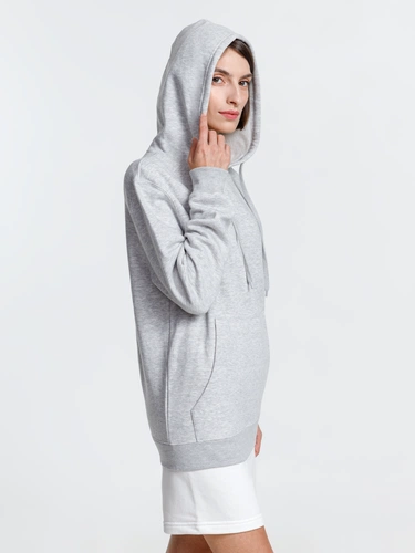 Худи унисекс Phoenix, серый меланж Худи унисекс Phoenix, серый меланж