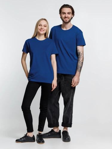 Футболка унисекс Ankara, ярко-синяя Футболка унисекс Ankara, ярко-синяя