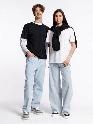 Футболка унисекс Streetwise, черная Футболка унисекс Streetwise, черная