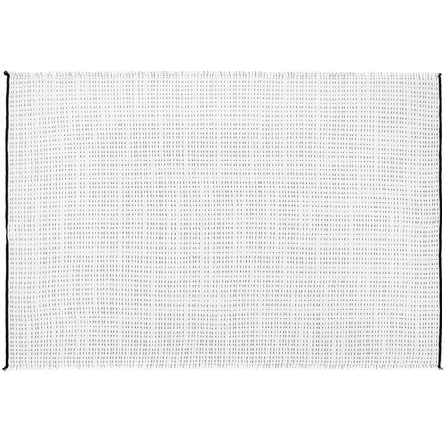 Плед Fringy, белый с черным Плед Fringy, белый с черным