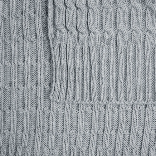 Плед Slumberland, серебристо-серый меланж Плед Slumberland, серебристо-серый меланж