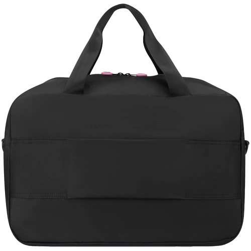 Сумка дорожная Compact Neon, черная с розовым Сумка дорожная Compact Neon, черная с розовым