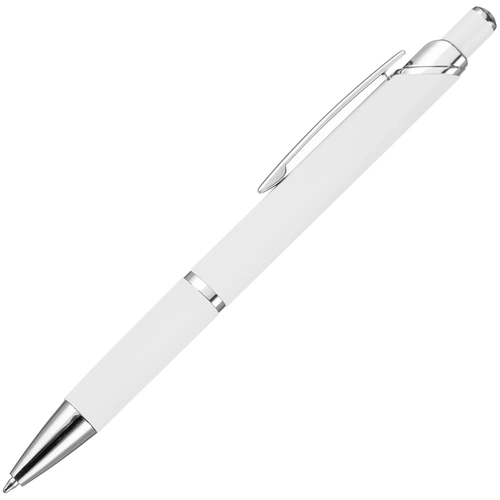 Ручка шариковая Chromos Soft Touch, белая Ручка шариковая Chromos Soft Touch, белая