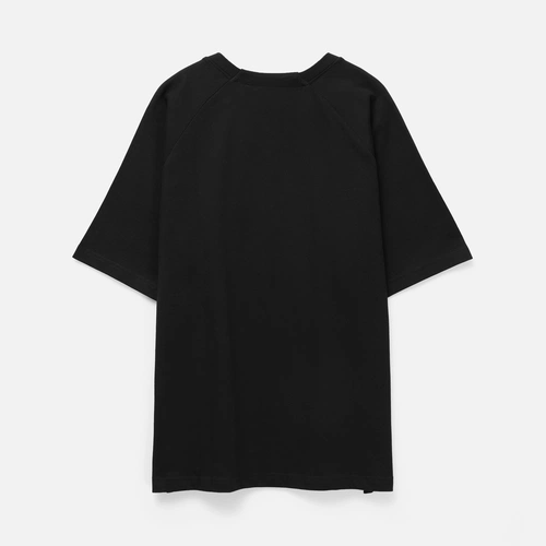 Футболка оверсайз унисекс Avenu, черная Футболка оверсайз унисекс Avenu, черная