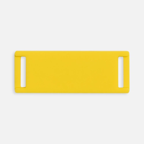 Лейбл из ПВХ Kova, желтый Лейбл из ПВХ Kova, желтый