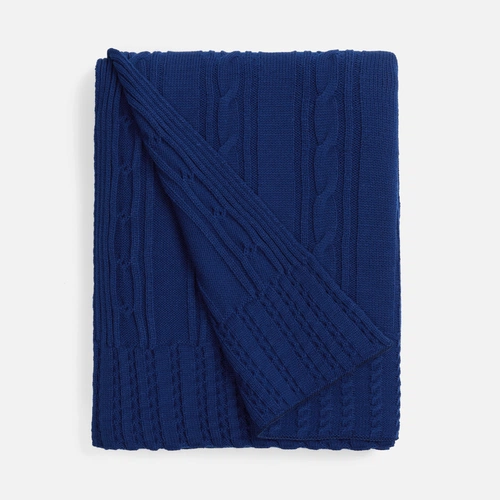 Плед Remitti, темно-синий (кобальт) Плед Remitti, темно-синий (кобальт)