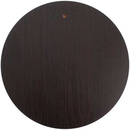 Плакетка Plaque, круглая, венге с золотистой пластиной Плакетка Plaque, круглая, венге с золотистой пластиной
