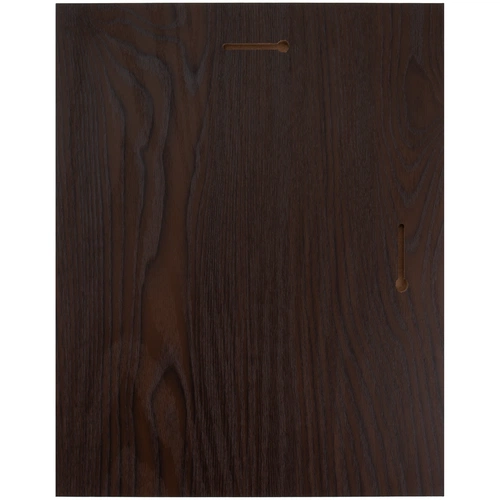 Плакетка Plaque XL, венге с серебристой пластиной Плакетка Plaque XL, венге с серебристой пластиной