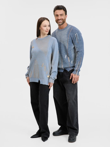 Джемпер Denim на заказ, полушерсть Джемпер Denim на заказ, полушерсть