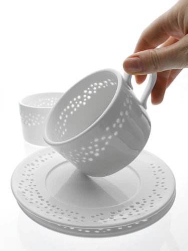 Набор Coralli Luziano на 2 персоны, белый Набор Coralli Luziano на 2 персоны, белый