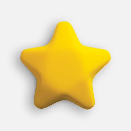 Антистресс «Звезда», желтый Антистресс «Звезда», желтый