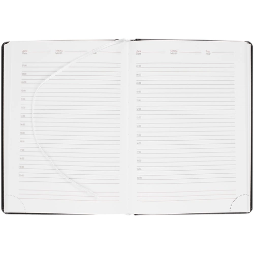 Ежедневник Nebraska, недатированный, черный Ежедневник Nebraska, недатированный, черный