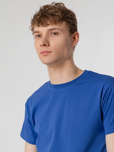 Футболка унисекс T-Bolka 160, ярко-синяя Футболка унисекс T-Bolka 160, ярко-синяя