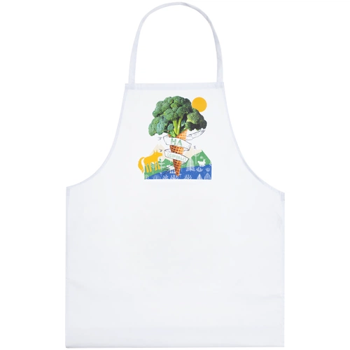 Фартук «На здоровье!», белый Фартук «На здоровье!», белый