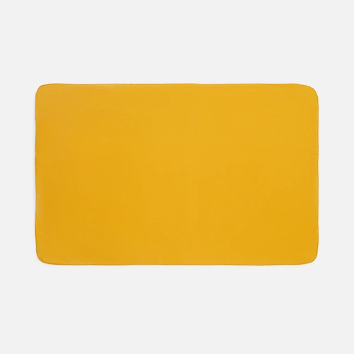 Флисовый плед Warm&Peace, желтый Флисовый плед Warm&Peace, желтый