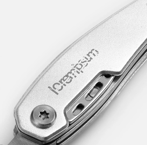 Мультитул Fixer, серебристый с нанесением