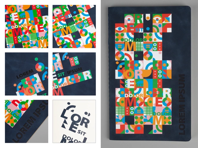 Комплект блокнотов Luba с нанесением