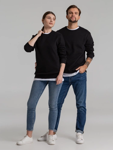 Свитшот унисекс King, черный Свитшот унисекс King, черный