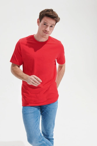 Футболка унисекс Tuner, красная Футболка унисекс Tuner, красная