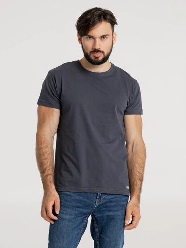 Футболка унисекс Firm Wear, темно-серая Футболка унисекс Firm Wear, темно-серая