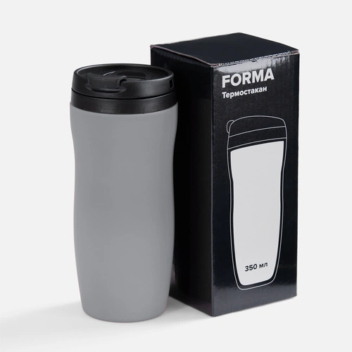 Термостакан Forma, серый Термостакан Forma, серый