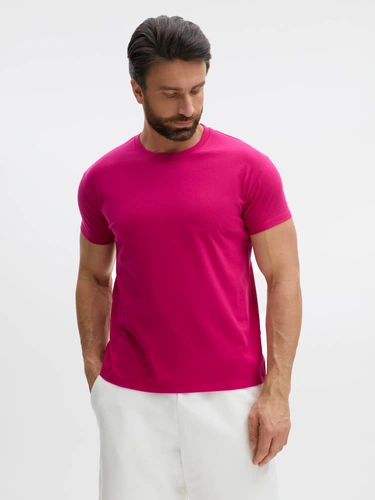 Футболка Imperial 190, ярко-розовая (фуксия) Футболка Imperial 190, ярко-розовая (фуксия)