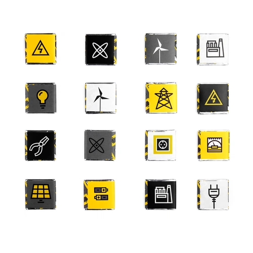 Набор с горьким шоколадом Industry, энергетика Набор с горьким шоколадом Industry, энергетика