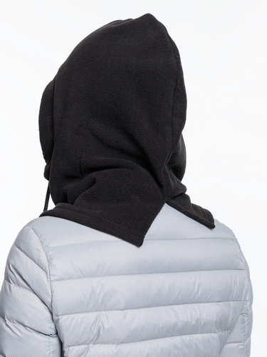 Балаклава-капюшон Nesse, черная Балаклава-капюшон Nesse, черная