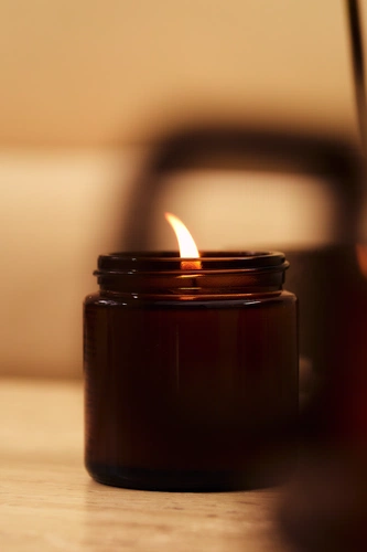 Свеча ароматическая Calore, лаванда и базилик Свеча ароматическая Calore, лаванда и базилик