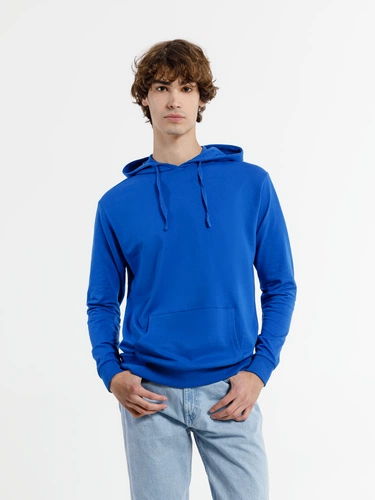 Худи унисекс Westray, синее Худи унисекс Westray, синее