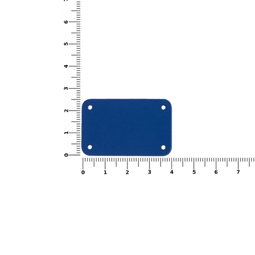 Лейбл из ПВХ Kreta, S, синий Лейбл из ПВХ Kreta, S, синий