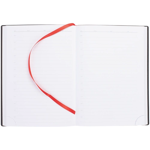 Ежедневник Vivian Metal, недатированный, красный Ежедневник Vivian Metal, недатированный, красный